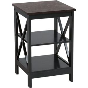 Beliani FOSTER Black Side Table - Side Table Beliani FOSTER Black Side Table - Side Table