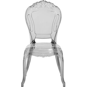 Beliani VERMONT Black Stackable Dining Chairs - Dining Chairs Beliani VERMONT Black Stackable Dining Chairs - Dining Chairs