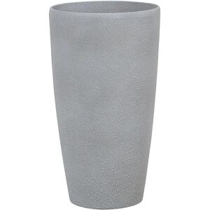 Beliani Vaso Alto in Pietra e Fibra di Vetro - Vaso di Fiori Beliani Vaso Alto in Pietra e Fibra di Vetro - Vaso di Fiori