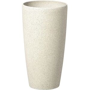 Beliani Beige Plant Pot - Modern Minimalist Outdoor Indoor Decor Accessories Beliani Beige Plant Pot - Modern Minimalist Outdoor Indoor Decor Accessories