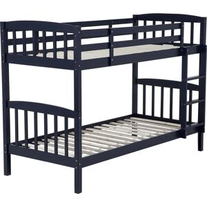Beliani Dual Bed Navy Blue - Bunk Bed Beliani Dual Bed Navy Blue - Bunk Bed