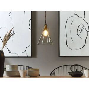 Beliani Riippuvalaisin Läpinäkyvä Lasipinta Messinki - Kattovalo Beliani Riippuvalaisin Läpinäkyvä Lasipinta Messinki - Kattovalo