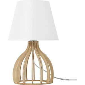 Beliani Table Lamp White - Modern Scandinavian Design Beliani Table Lamp White - Modern Scandinavian Design