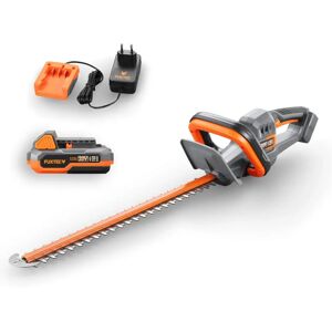 Taille-haies sans fil 20V FUXTEC - Kit avec batterie et chargeur - 520mm - Publicité Taille-haies sans fil 20V FUXTEC - Kit avec batterie et chargeur - 520mm - Publicité