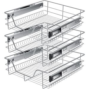 KESSER - Telescopic Drawer - 50 cm - Plateado - Drawer KESSER - Telescopic Drawer - 50 cm - Plateado - Drawer