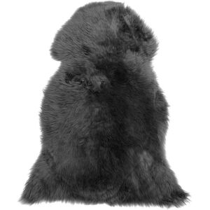 Beliani Sheepskin Rug Black ULURU - Sheepskin Rug Beliani Sheepskin Rug Black ULURU - Sheepskin Rug