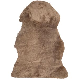 Beliani Sheepskin Rug Light Brown - 65x110cm - Sheepskin Rug Beliani Sheepskin Rug Light Brown - 65x110cm - Sheepskin Rug