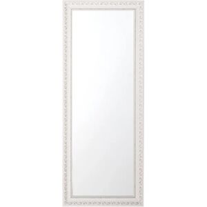 Beliani Wall-Mounted Wall Mirror Cream 50 x 130 cm - Wall Mirror Beliani Wall-Mounted Wall Mirror Cream 50 x 130 cm - Wall Mirror