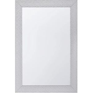 Beliani Wall-Mounted Silver Mirror - 61x91 cm - Wall Mirror Beliani Wall-Mounted Silver Mirror - 61x91 cm - Wall Mirror