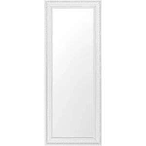 Beliani Wall Mirror VERTOU 50 cm 130 cm White - Wall Mirror Beliani Wall Mirror VERTOU 50 cm 130 cm White - Wall Mirror