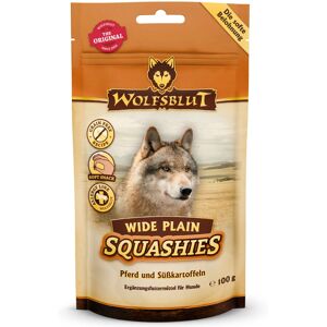 Wolfsblut Wide Plain Squashies - Paard - Zoete aardappel - 100 g - Hondensnacks Wolfsblut Wide Plain Squashies - Paard - Zoete aardappel - 100 g - Hondensnacks