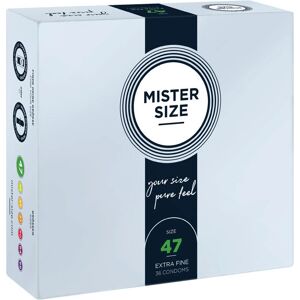 MISTER SIZE 47mm Condoms - Snug Fit - 36 Pack MISTER SIZE 47mm Condoms - Snug Fit - 36 Pack