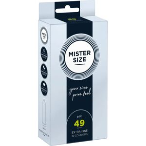 MISTER SIZE 49mm Condoms - Sensitive Ultra-Thin, 10 Pack MISTER SIZE 49mm Condoms - Sensitive Ultra-Thin, 10 Pack