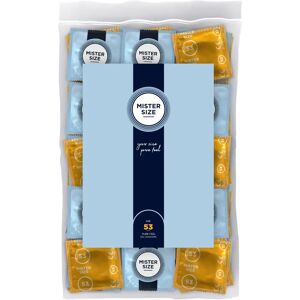 Préservatifs Mister Size 53 mm - Minces et Sensibles - Publicité Préservatifs Mister Size 53 mm - Minces et Sensibles - Publicité