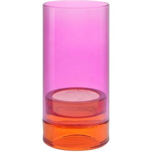 Remember Lys Porte-bougie rose - Verre fait à la main, compatible avec tealights standard - Publicité Remember Lys Porte-bougie rose - Verre fait à la main, compatible avec tealights standard - Publicité