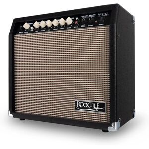 Rocktile - Ampli Guitare - 2-Canaux - 30W - Guitar Amplifier - Publicité Rocktile - Ampli Guitare - 2-Canaux - 30W - Guitar Amplifier - Publicité