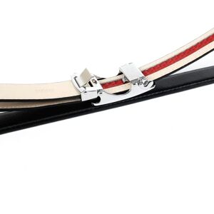 Anthoni Crown Ledergürtel - Eleganter Unifarben Gürtel für Anlässe Anthoni Crown Ledergürtel - Eleganter Unifarben Gürtel für Anlässe