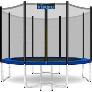 KIDUKU Trampoline de Jardin Ø 366 cm Ensemble complet avec filet, échelle, couverture - Publicité KIDUKU Trampoline de Jardin Ø 366 cm Ensemble complet avec filet, échelle, couverture - Publicité