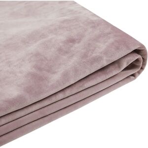 Copripiumino Beliani Velvet Pink FITOU - copripiumino Copripiumino Beliani Velvet Pink FITOU - copripiumino