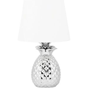 Beliani Pineapple Silver Table Lamp - Decorative Lighting Beliani Pineapple Silver Table Lamp - Decorative Lighting