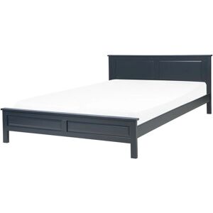 Beliani Bed OLIVET 160x200cm - Scandinavian Bed, Pine Wood, Dark Blue Beliani Bed OLIVET 160x200cm - Scandinavian Bed, Pine Wood, Dark Blue