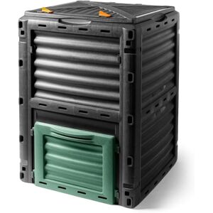 SPETEBO - Bac à compost 300L - Plastique durable resistant aux intempéries - Publicité SPETEBO - Bac à compost 300L - Plastique durable resistant aux intempéries - Publicité