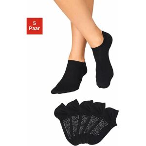 BENCH Unisex Schwarze Sneakersocken - Sneaker Socks BENCH Unisex Schwarze Sneakersocken - Sneaker Socks