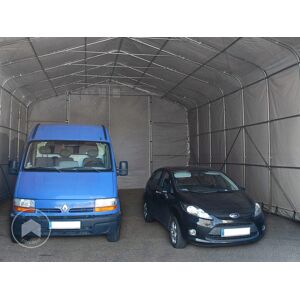 Carpa Garaje 8x24m Toolport - Resistente al Fuego, Gris Carpa Garaje 8x24m Toolport - Resistente al Fuego, Gris