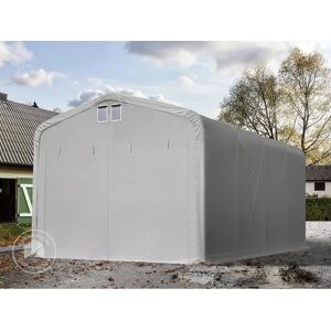 TOOLPORT 5x8m Autokatoksen teltta - Harmaa - Säänkestävä TOOLPORT 5x8m Autokatoksen teltta - Harmaa - Säänkestävä