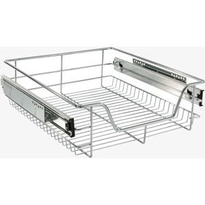 AREBOS Silver Telescopic Drawer - 50cm Kitchen Storage AREBOS Silver Telescopic Drawer - 50cm Kitchen Storage