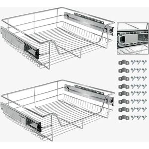 Arebos AR-HE-TS60X2 - Cassetto da Cucina - Capacità 20kg Arebos AR-HE-TS60X2 - Cassetto da Cucina - Capacità 20kg