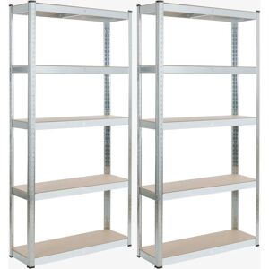 Étagères Robustes Arebos - 180x90x30cm - 875kg - Racks Métalliques - Publicité Étagères Robustes Arebos - 180x90x30cm - 875kg - Racks Métalliques - Publicité