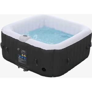 Arebos Jacuzzi - Modèle AR-HE-SPA4SA, Noir & Blanc, 4 Personnes - Publicité Arebos Jacuzzi - Modèle AR-HE-SPA4SA, Noir & Blanc, 4 Personnes - Publicité