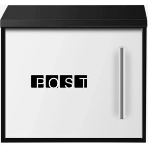 AREBOS AR-HE-BK15979 - Modern Wall Mailbox, Lockable, Galvanized Steel AREBOS AR-HE-BK15979 - Modern Wall Mailbox, Lockable, Galvanized Steel