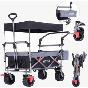Carro de mano AREBOS - Plegable, Techo, Cinturón de 3 puntos, hasta 100kg Carro de mano AREBOS - Plegable, Techo, Cinturón de 3 puntos, hasta 100kg