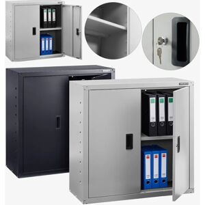 Arebos 4260627423590 Gray Office Storage Cabinet - 90x90x40 cm Arebos 4260627423590 Gray Office Storage Cabinet - 90x90x40 cm