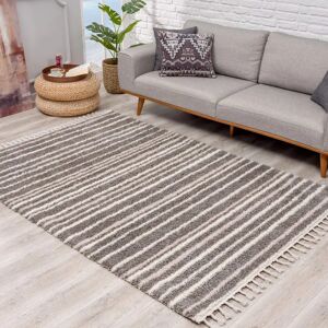 Carpet City Pulpy 520 Weicher Grauer Hochflor-Teppich - Teppich Carpet City Pulpy 520 Weicher Grauer Hochflor-Teppich - Teppich