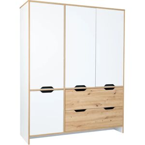 Armoire pour enfants ARTHUR BERNDT "Maxim" 4 portes - kreideweiß - Publicité Armoire pour enfants ARTHUR BERNDT "Maxim" 4 portes - kreideweiß - Publicité