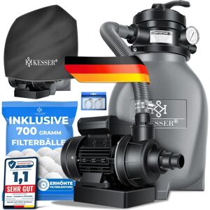 KESSER Système de Filtre à Sable pour Piscine - Boules Filtrantes 700g - Nettoyage Profond - Publicité KESSER Système de Filtre à Sable pour Piscine - Boules Filtrantes 700g - Nettoyage Profond - Publicité