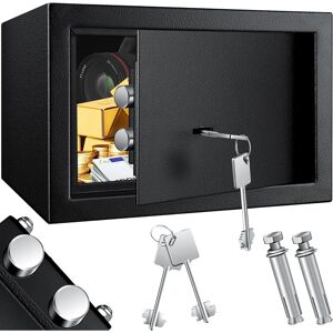 Kesser Nero Caja fuerte con doble cerradura - Para muebles Kesser Nero Caja fuerte con doble cerradura - Para muebles