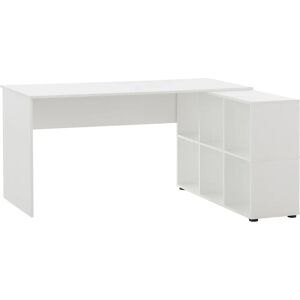 Schildmeyer Serie 400 weißer Schreibtisch mit Sideboard Schildmeyer Serie 400 weißer Schreibtisch mit Sideboard