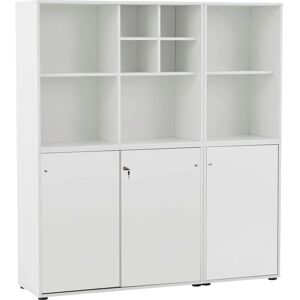 SCHILDMEYER Serie 400 Aktenschrank - Weiß, 151,1x41,0cm SCHILDMEYER Serie 400 Aktenschrank - Weiß, 151,1x41,0cm