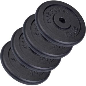 Disques en Fonte ScSPORTS - 40kg - Musculation et Cross-Training - Publicité Disques en Fonte ScSPORTS - 40kg - Musculation et Cross-Training - Publicité