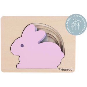 Puzzle en bois forme de lapin - Jouet pour enfants Puzzle en bois forme de lapin - Jouet pour enfants