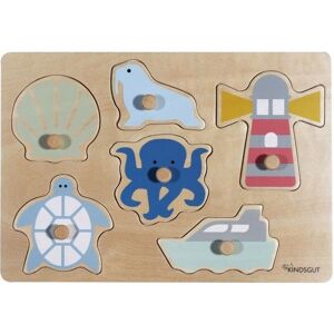 Kindsgut Puzzle Océan en Bois 6 pièces - Puzzle Kindsgut Puzzle Océan en Bois 6 pièces - Puzzle