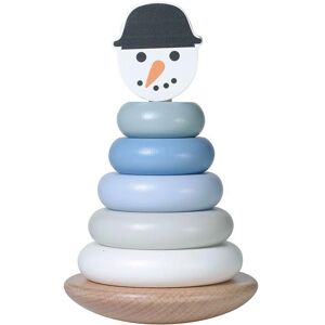 Jouet empilable Bonhomme de Neige - Éducatif - Blanc - Polyvalent - 12 mois+ Jouet empilable Bonhomme de Neige - Éducatif - Blanc - Polyvalent - 12 mois+