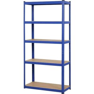 Grafner - Schwerlastregal 1,80m - Bleu - 5 niveaux - Étagère de rangement - Publicité Grafner - Schwerlastregal 1,80m - Bleu - 5 niveaux - Étagère de rangement - Publicité