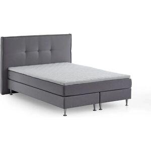 Atlantic Home Collection Barnett Grau 142x208cm Boxspringbett Atlantic Home Collection Barnett Grau 142x208cm Boxspringbett