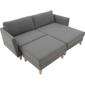 Atlantic Home Collection Mailo Grauer Hocker - Hocker Atlantic Home Collection Mailo Grauer Hocker - Hocker