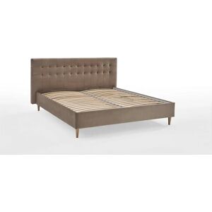 Atlantic Home Collection Veronika Polsterbett - Taupe - 160x200 cm Atlantic Home Collection Veronika Polsterbett - Taupe - 160x200 cm